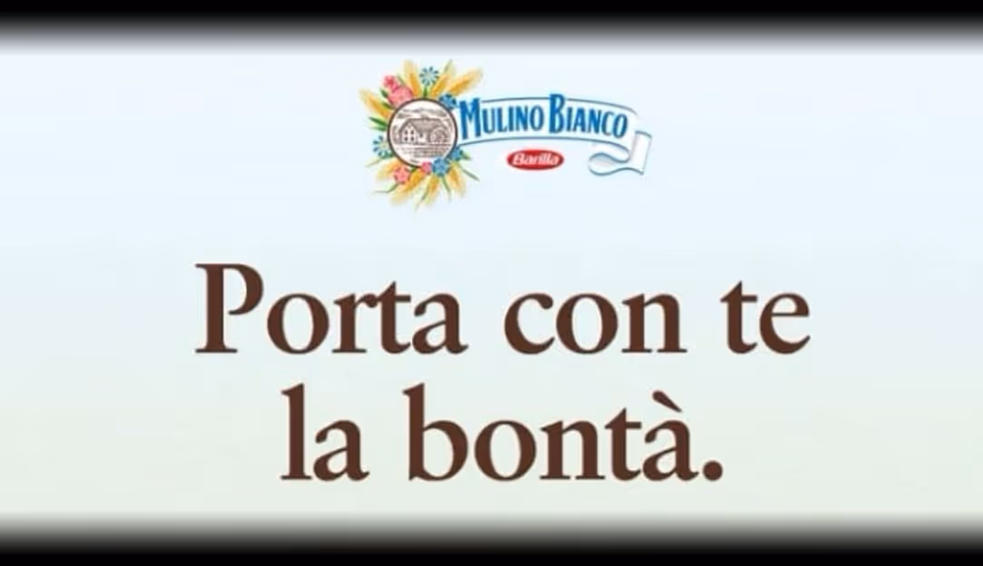 Headcopy of Mulino Bianco Dedicato a te, conceptualised by Mariasilvia Santi