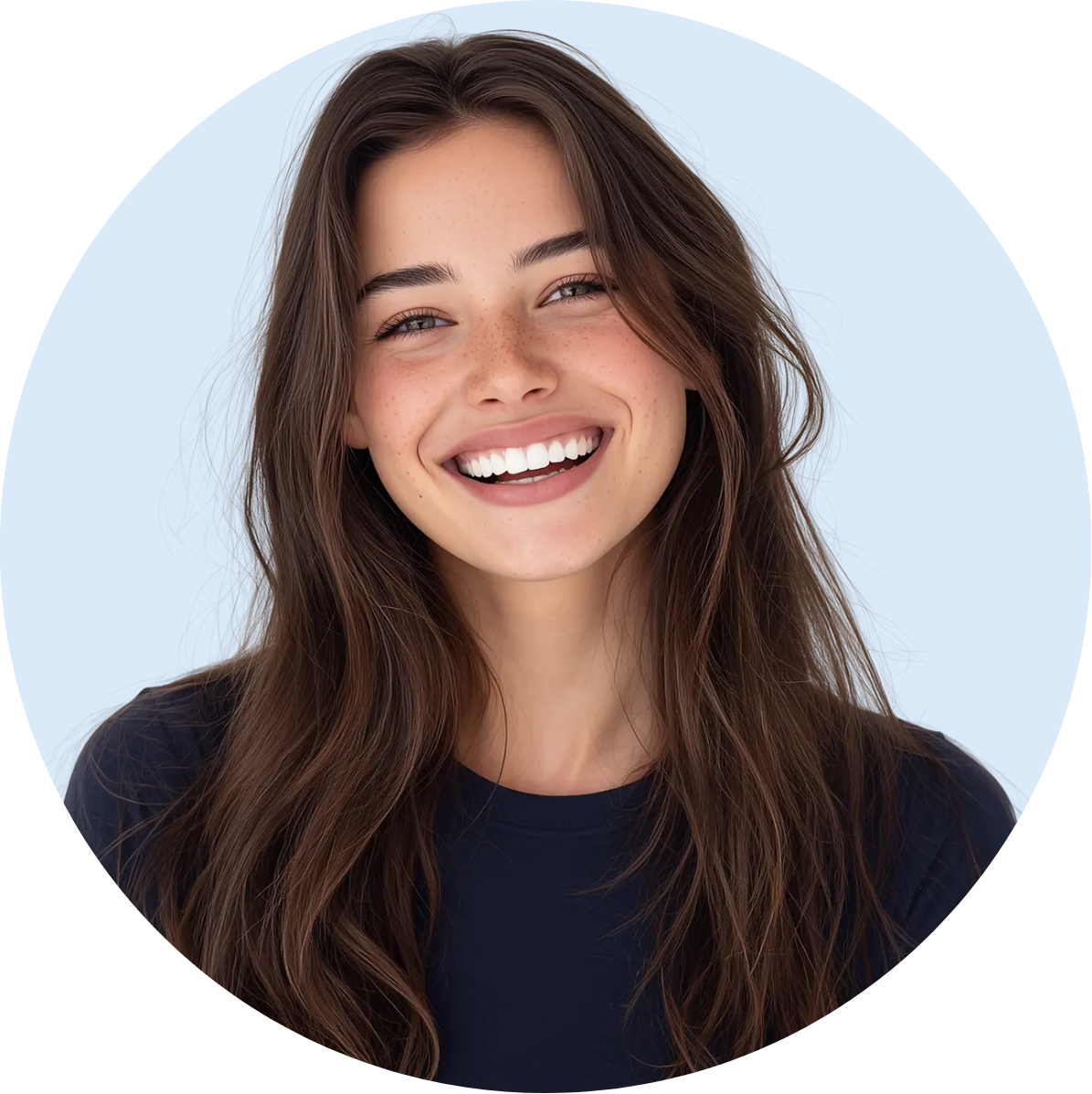 young professional smiling