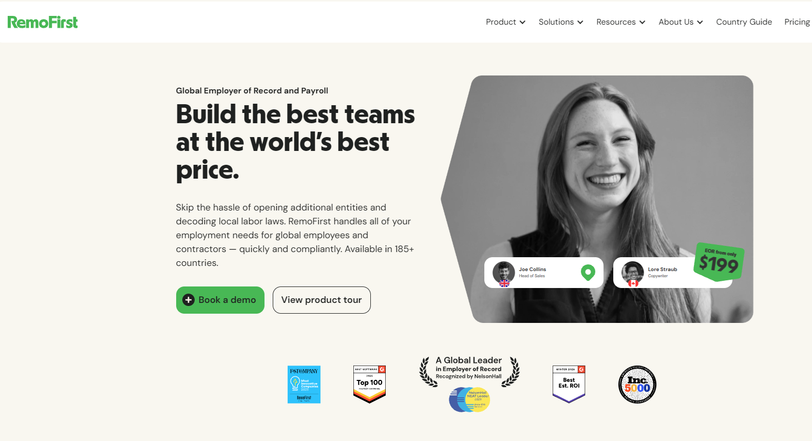RemoFirst screenshot. 