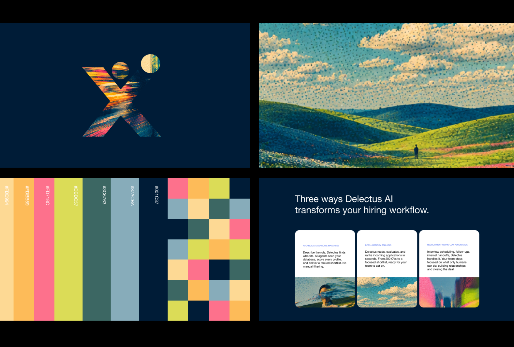 Delectus AI enterprise-ready visual identity system