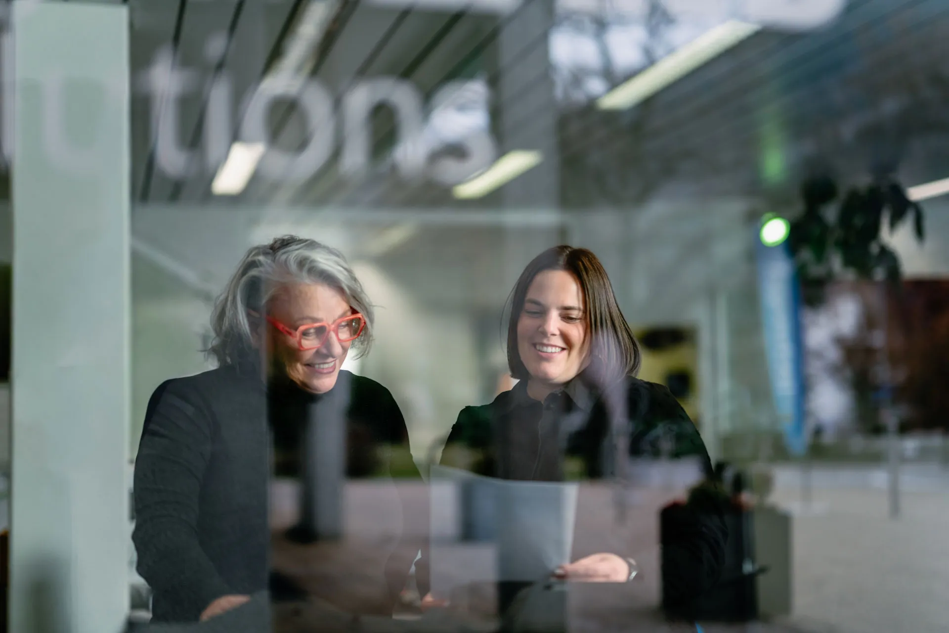 image of dealership history wall