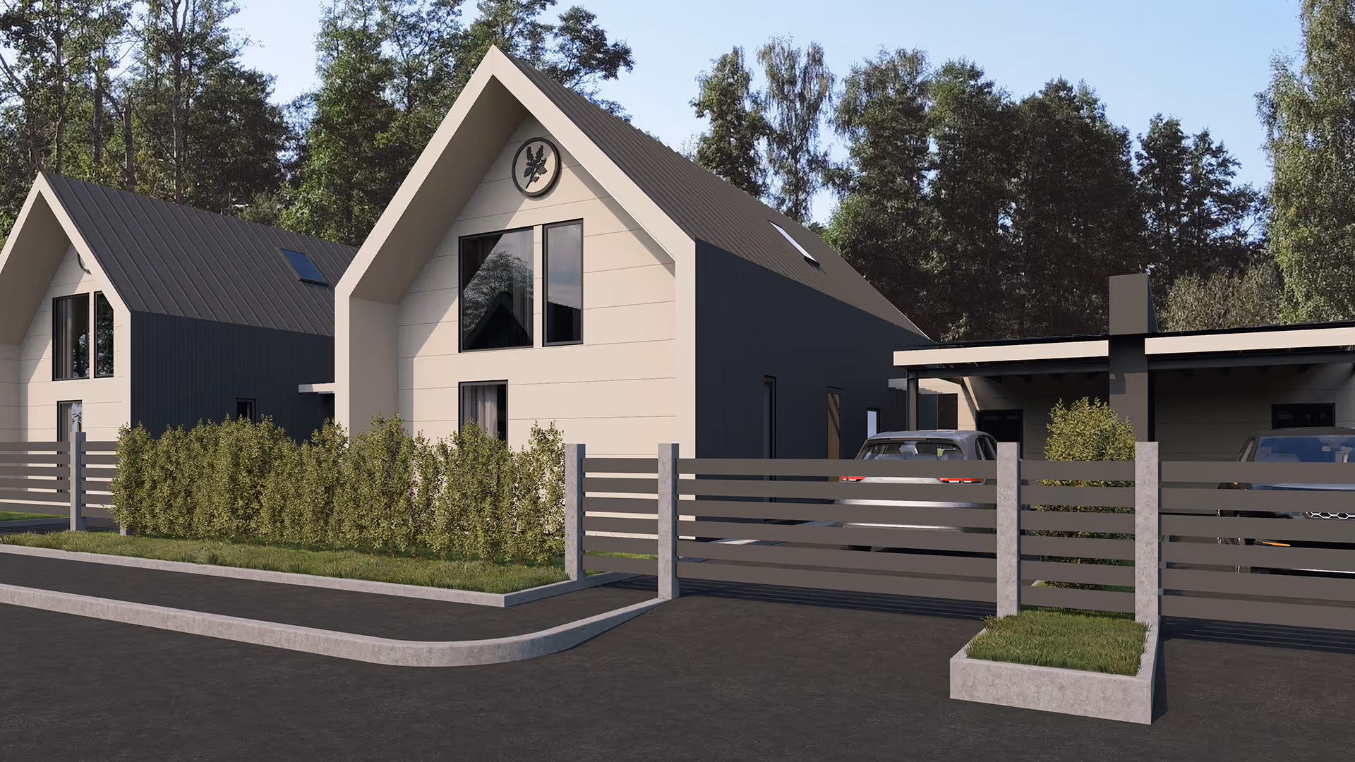 a new house in Lapmezciema Krasti