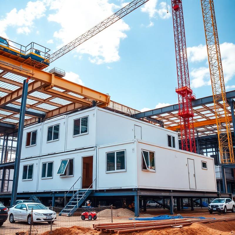 Una construcción especial. Infraestructura comercial e industrial.