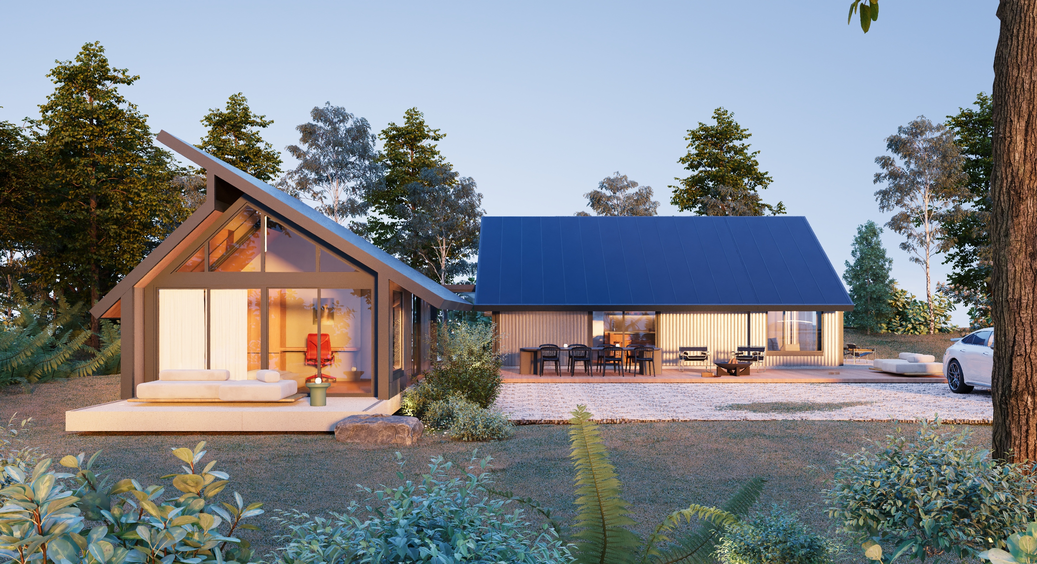 Casa campestre de 92,6m2