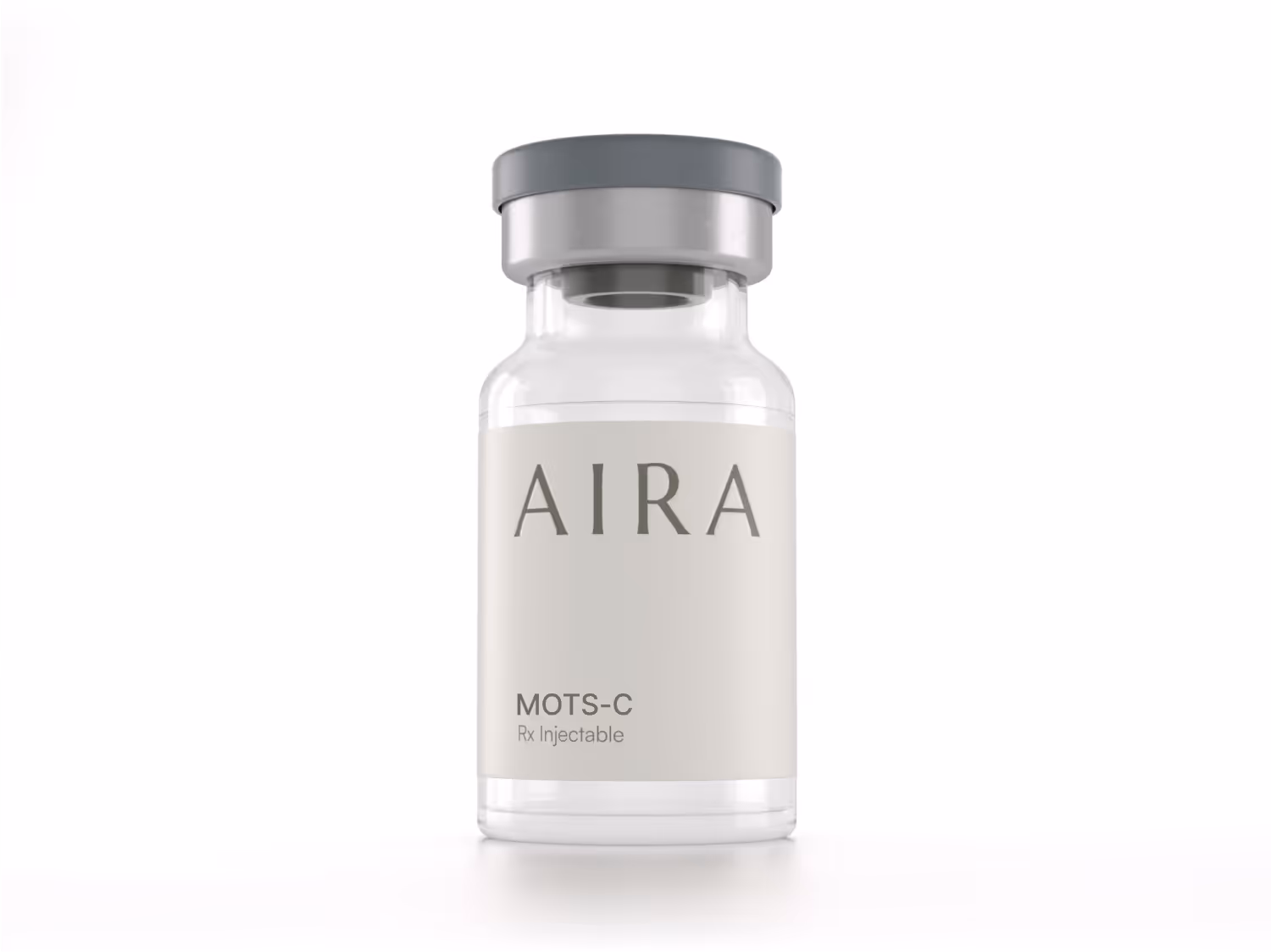 MOTS-C injectable vial with AIRA label
