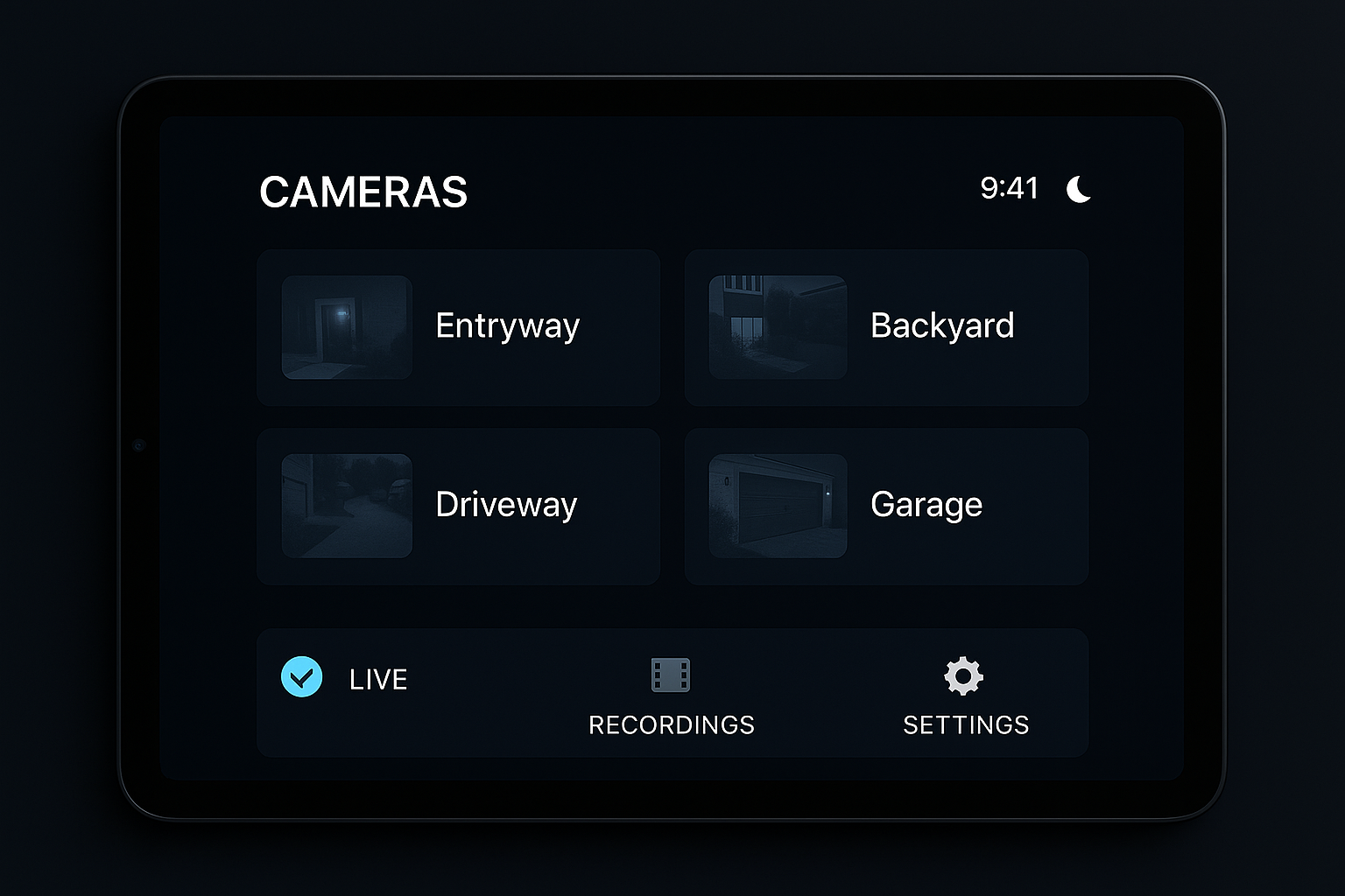interface of task management module (for a productivity tools business)