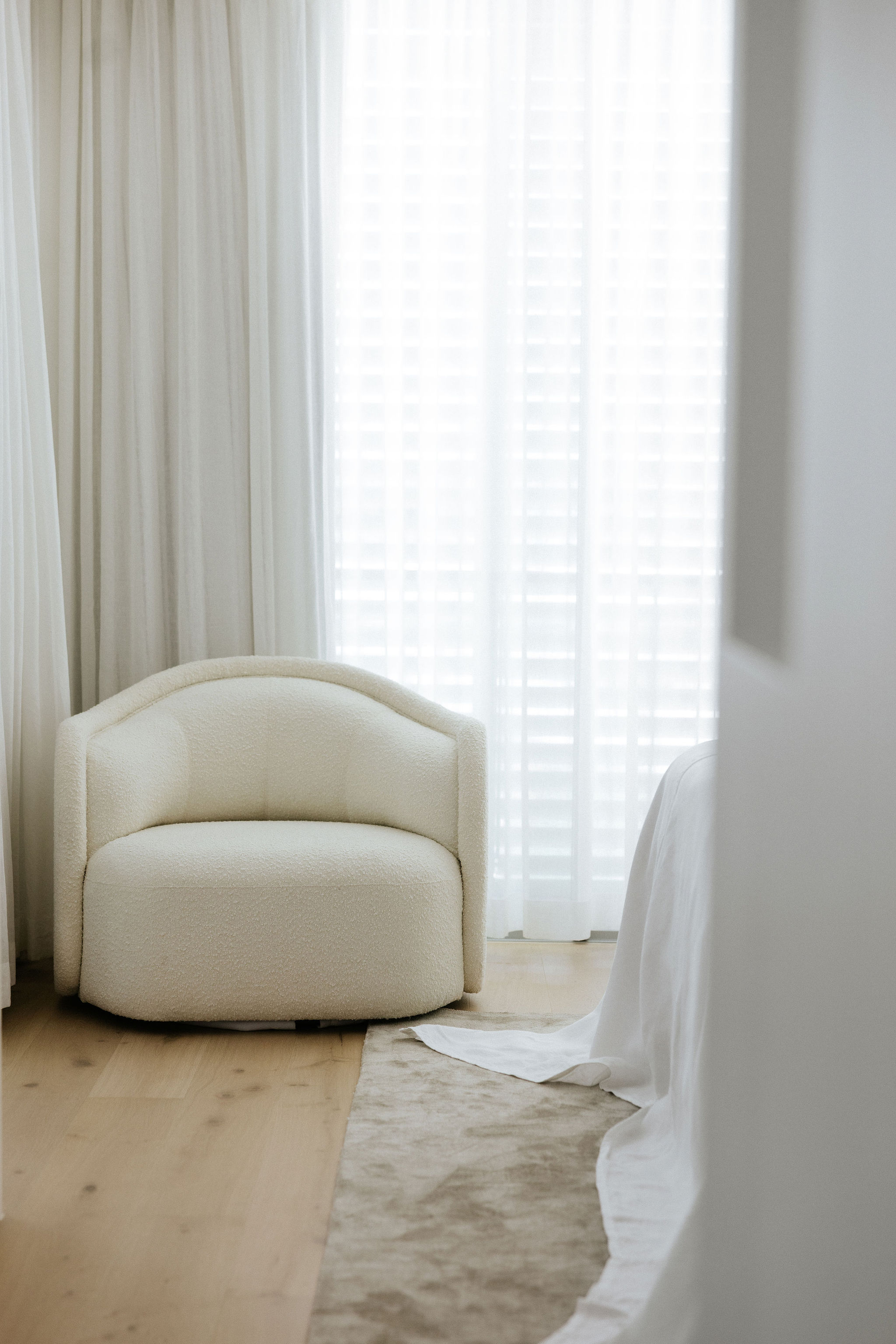 Finishes and furnishings from the Ephraim Island renovation by Pearl Interiors, Gold Coast