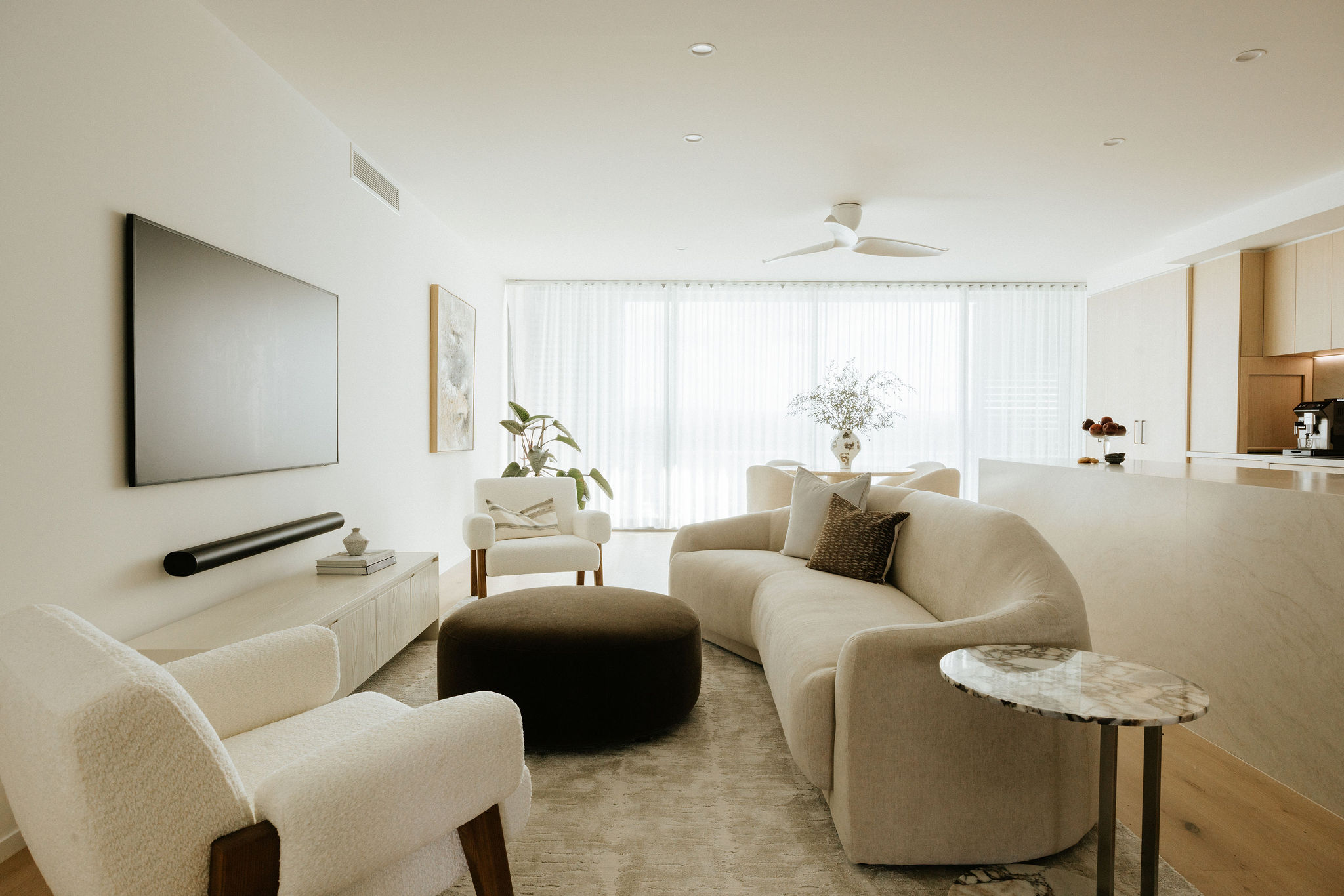 Interior detail from the Ephraim Island renovation, Paradise Point, by Pearl Interiors