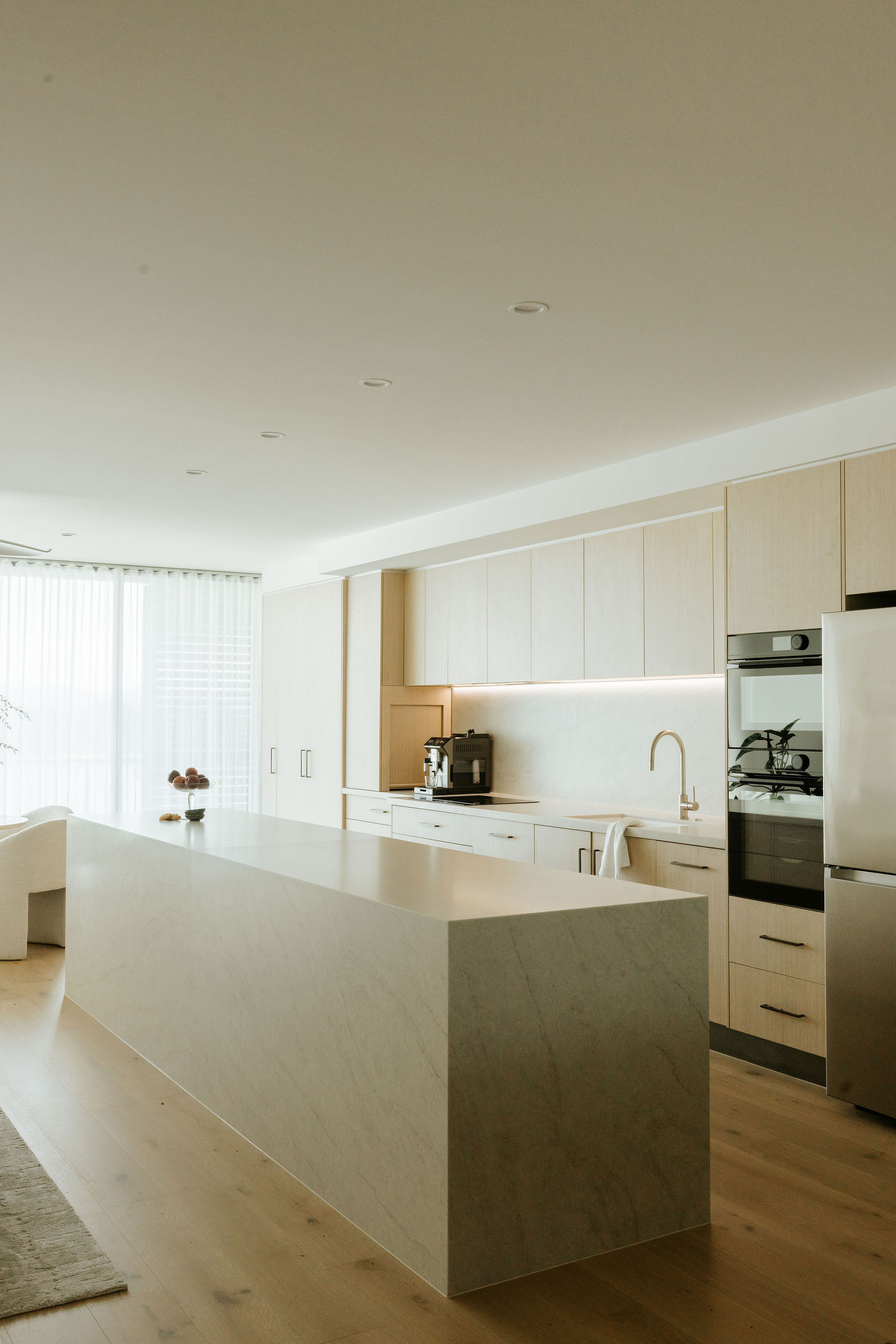 Finishes and furnishings from the Ephraim Island renovation by Pearl Interiors, Gold Coast
