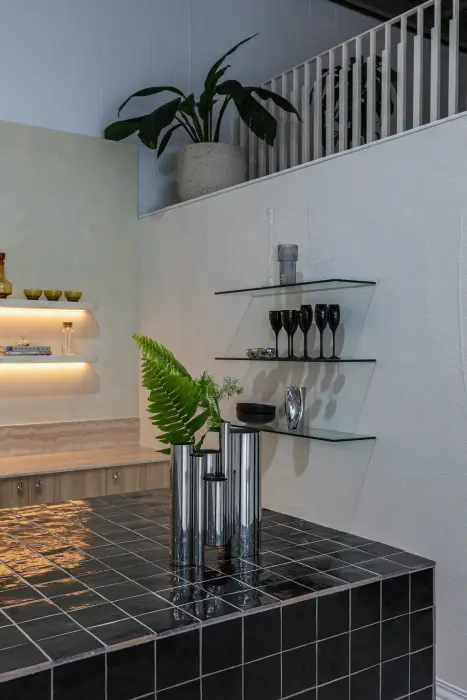The Pass prop kitchen studio, 1111 Studios Noosaville, interior design by Pearl Interiors