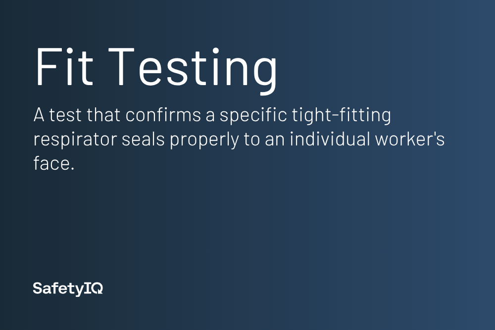 Fit Testing definition