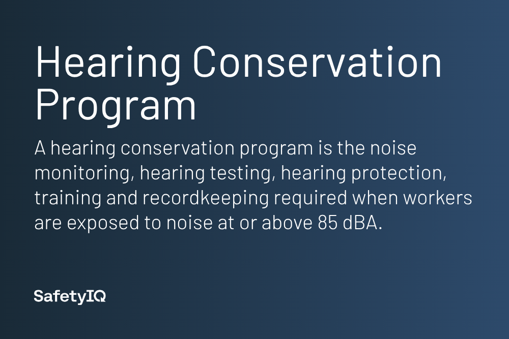 Hearing Conservation Program definition