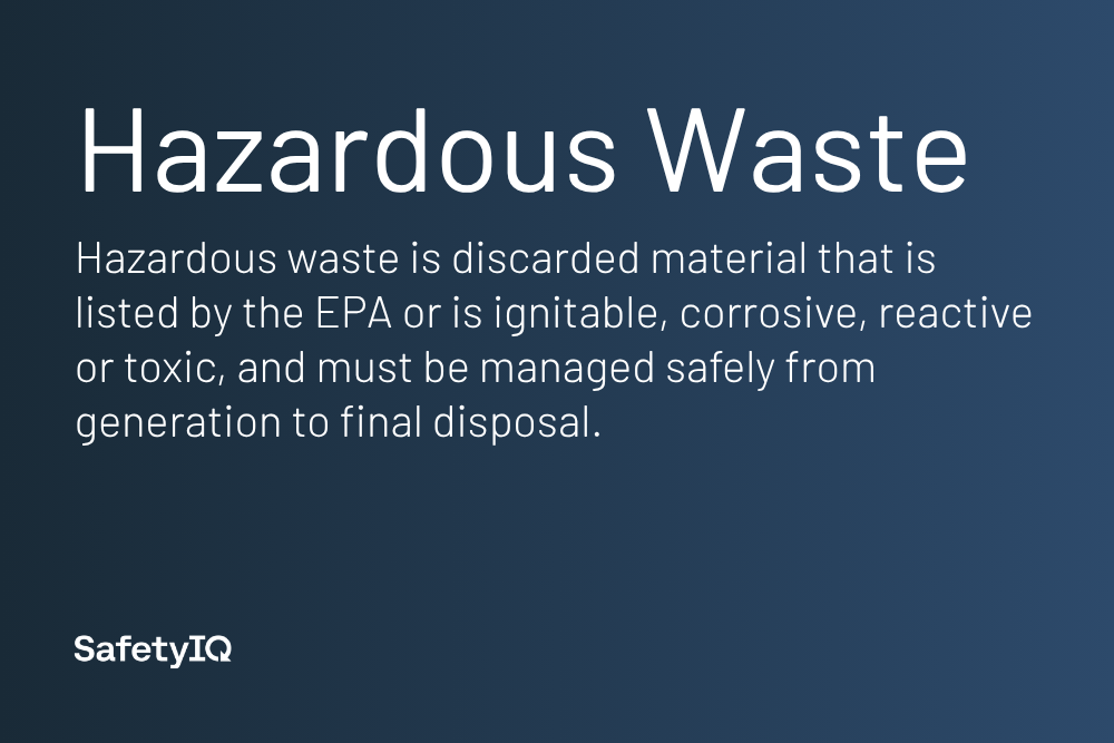 Hazardous Waste definition