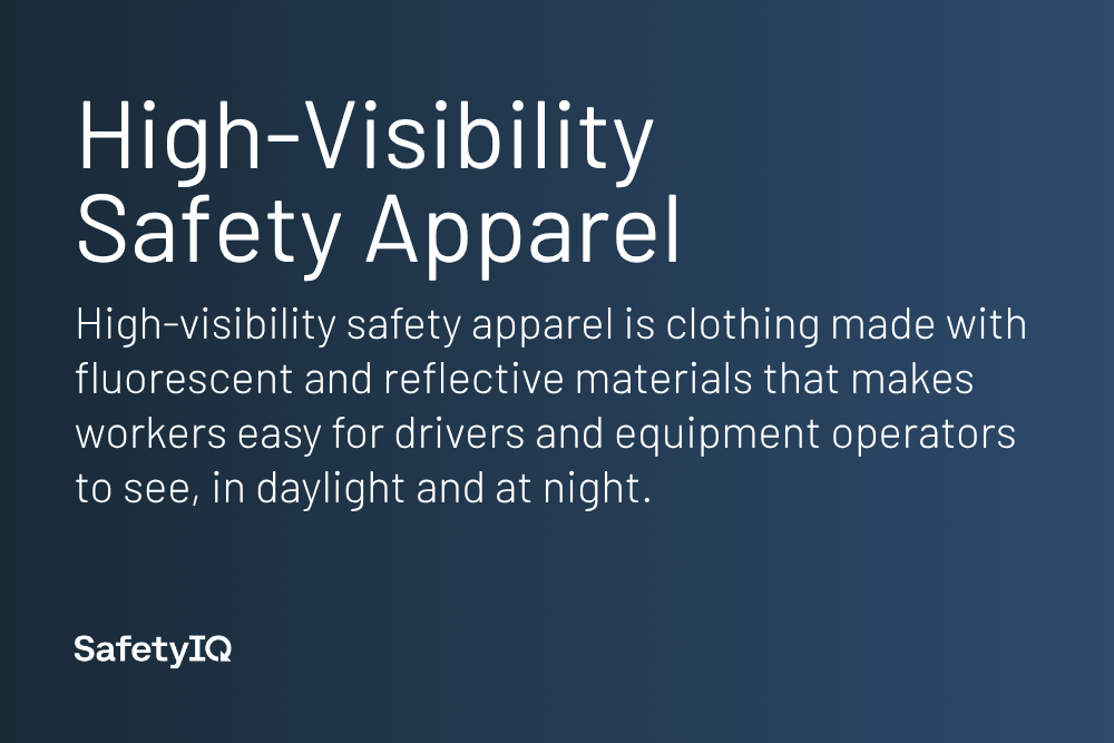 High-Visibility Safety Apparel definition