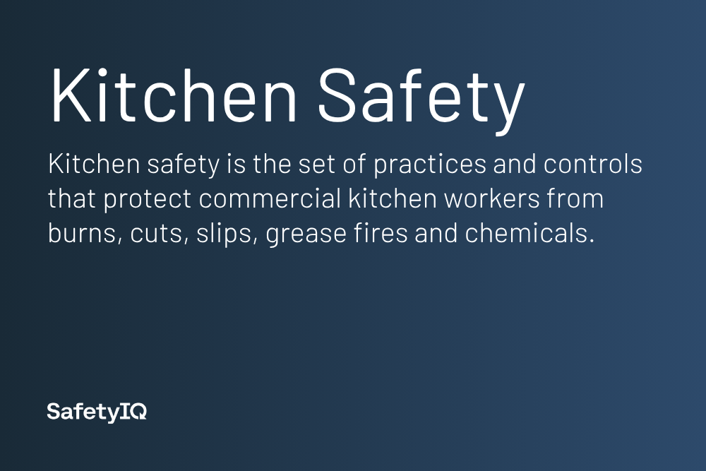 Kitchen Safety definition