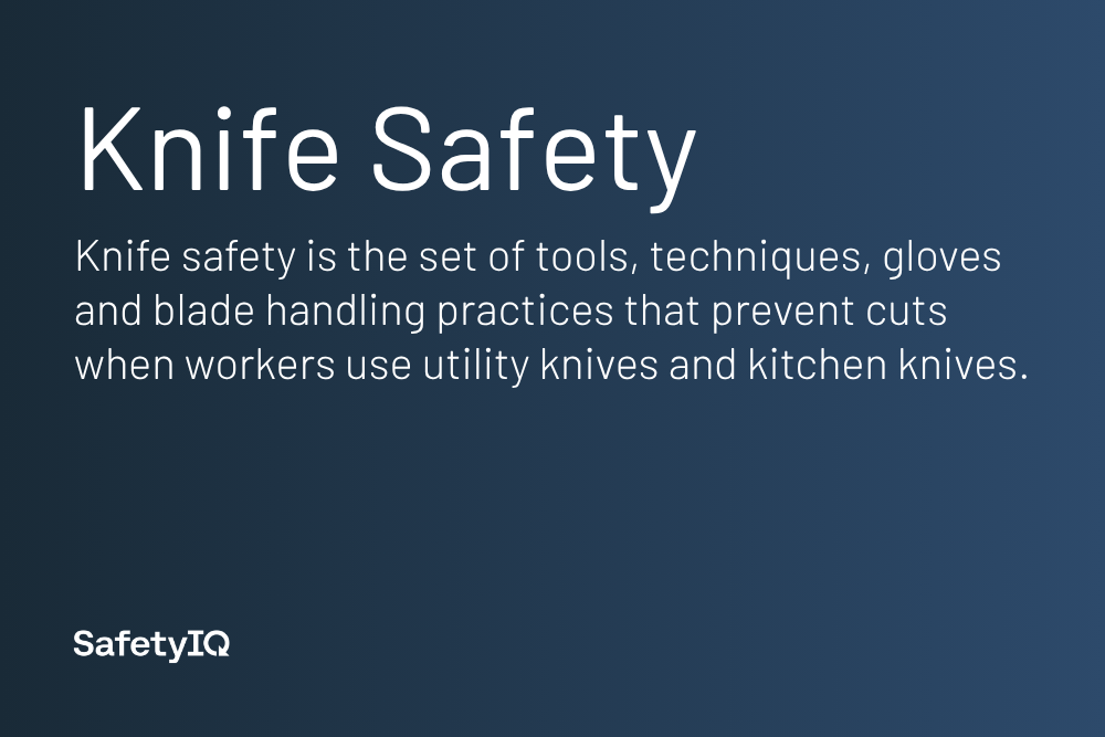 Knife Safety definition