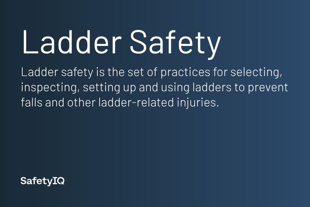 Ladder Safety definition