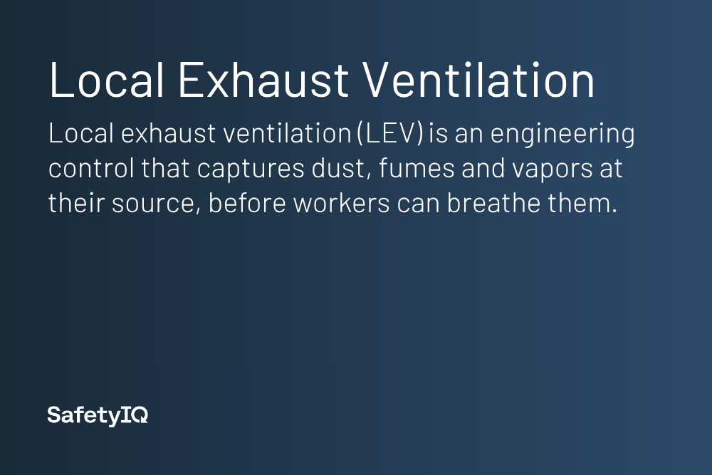 Local Exhaust Ventilation definition