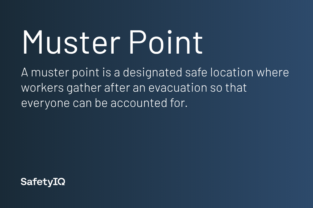 Muster Point definition
