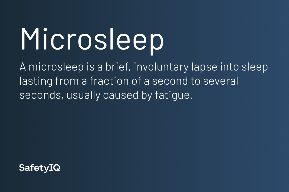 Microsleep definition