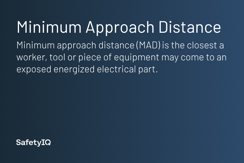 Minimum Approach Distance definition
