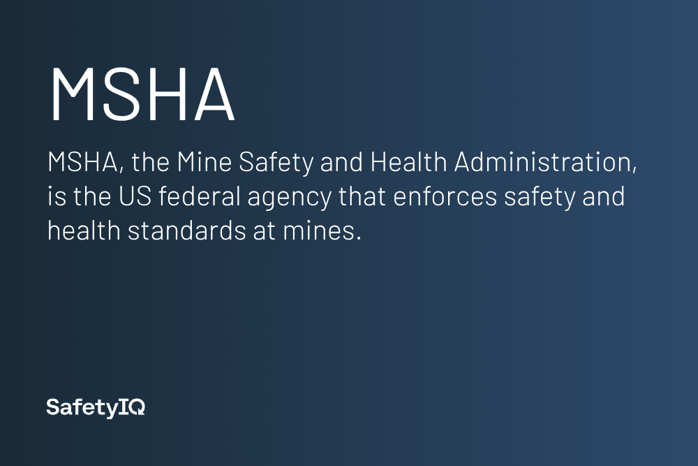 MSHA definition