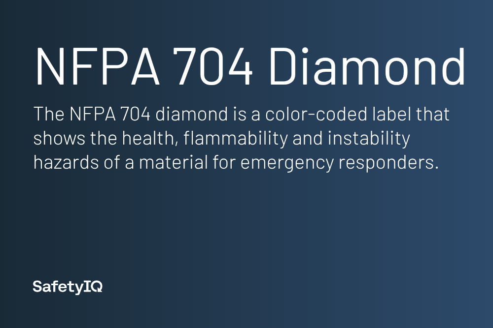 NFPA 704 Diamond definition