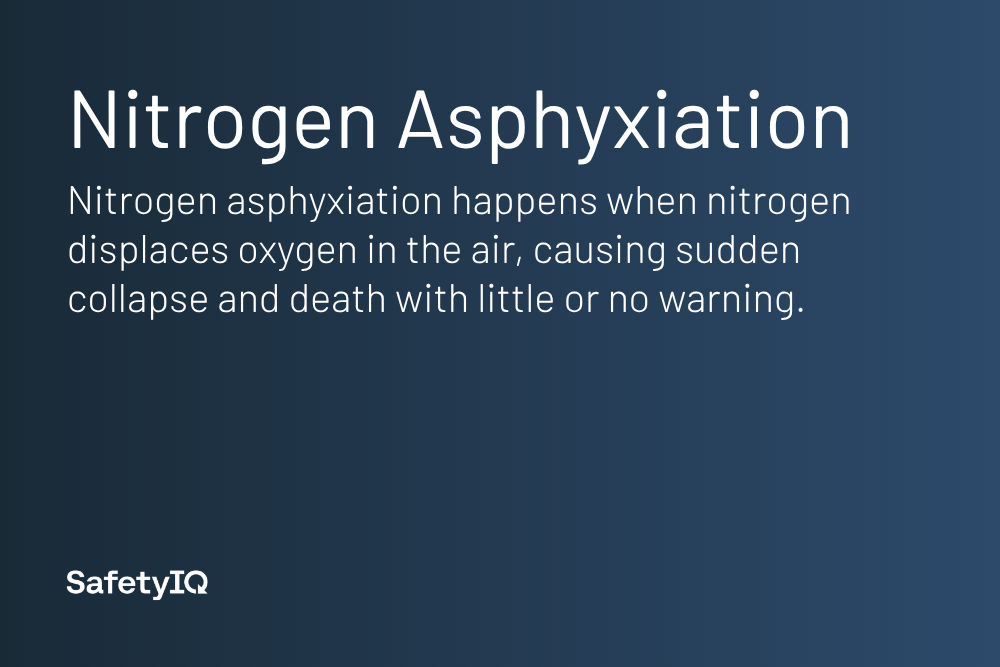 Nitrogen Asphyxiation definition
