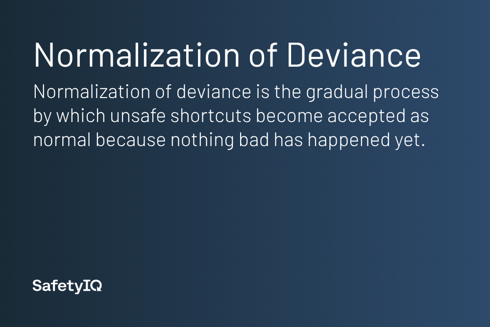 Normalization of Deviance definition