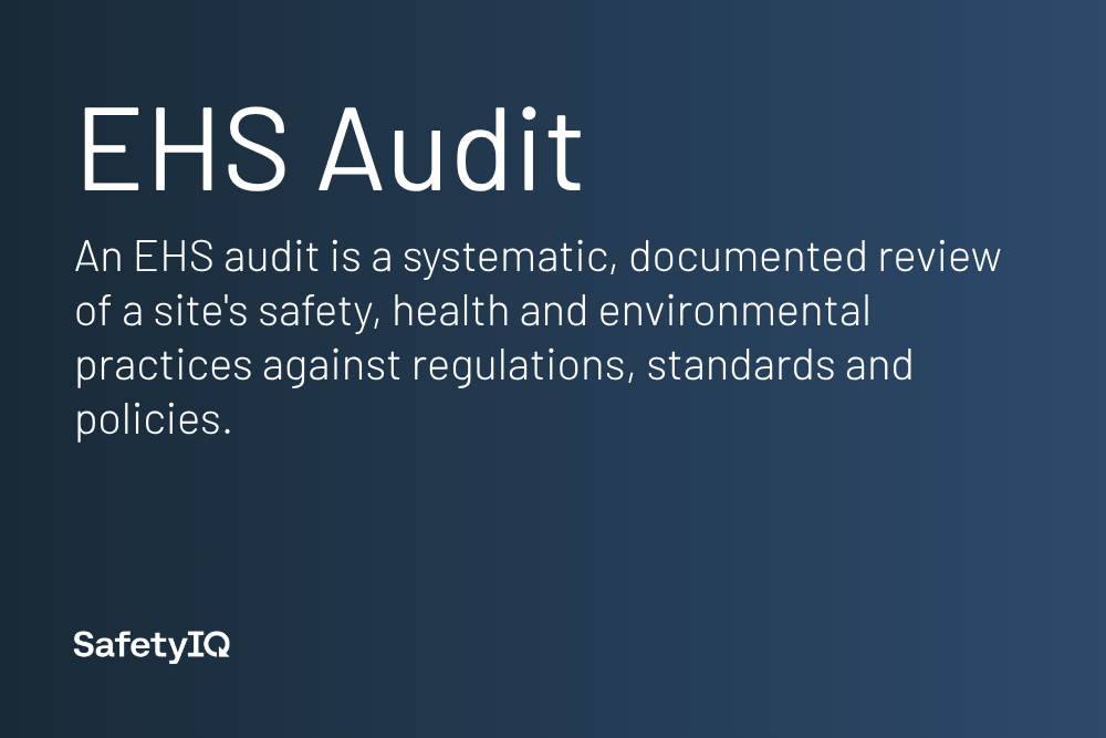 EHS audit definition card