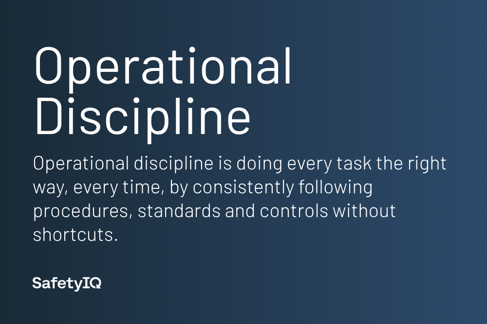 Operational discipline definition card