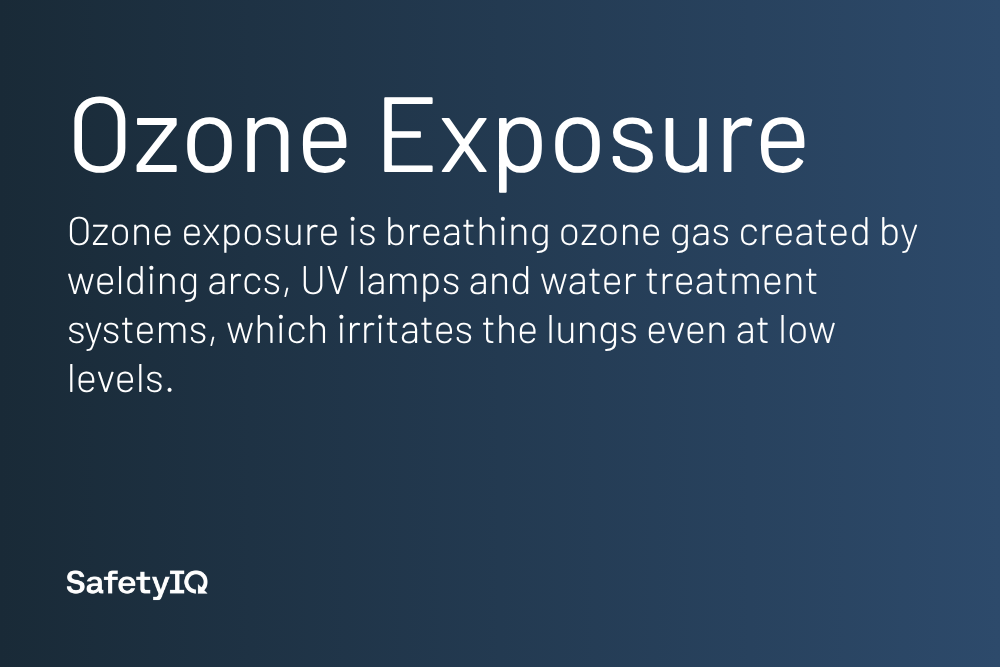 Ozone exposure definition card
