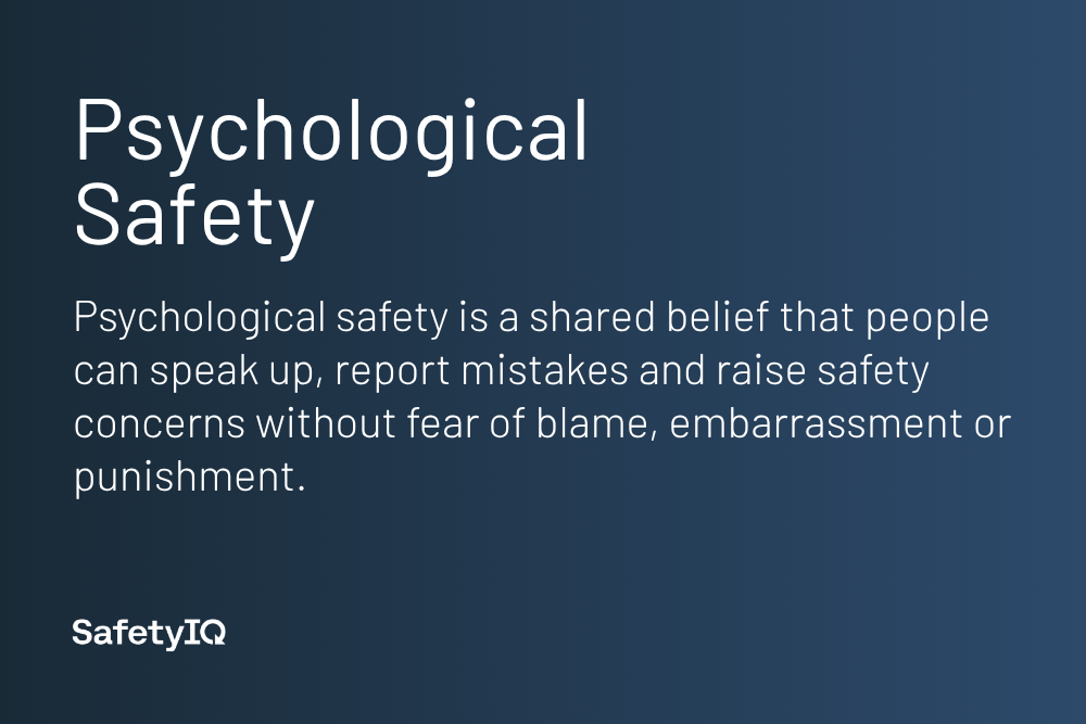 Psychological safety definition card