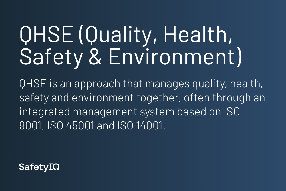QHSE definition card