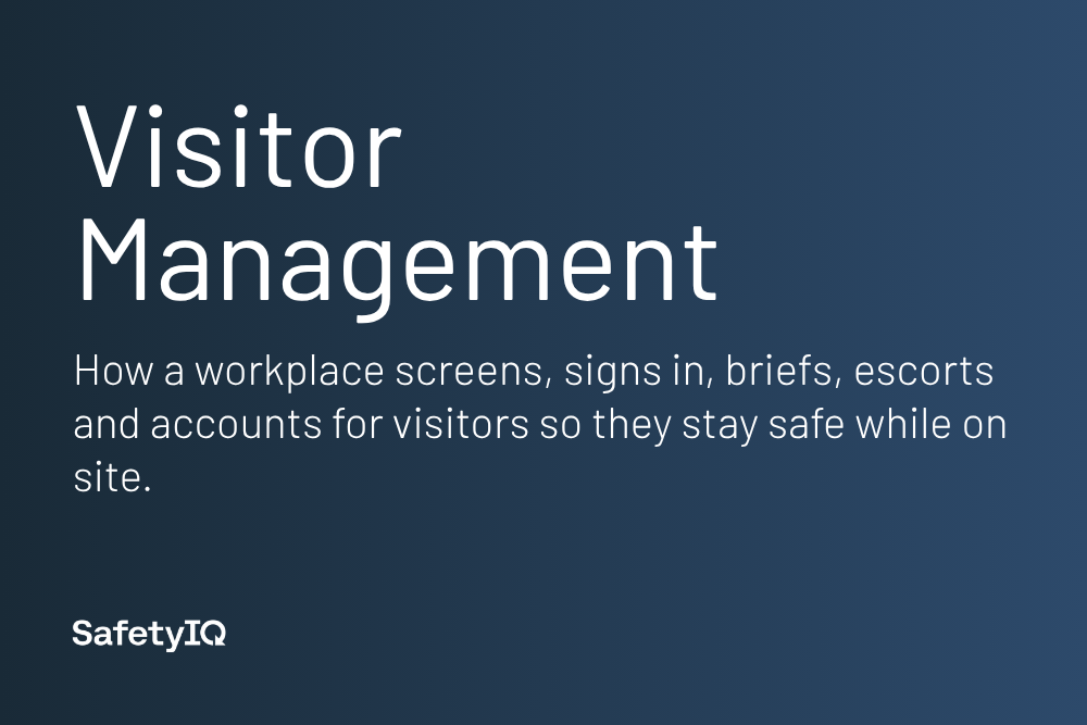Visitor Management definition