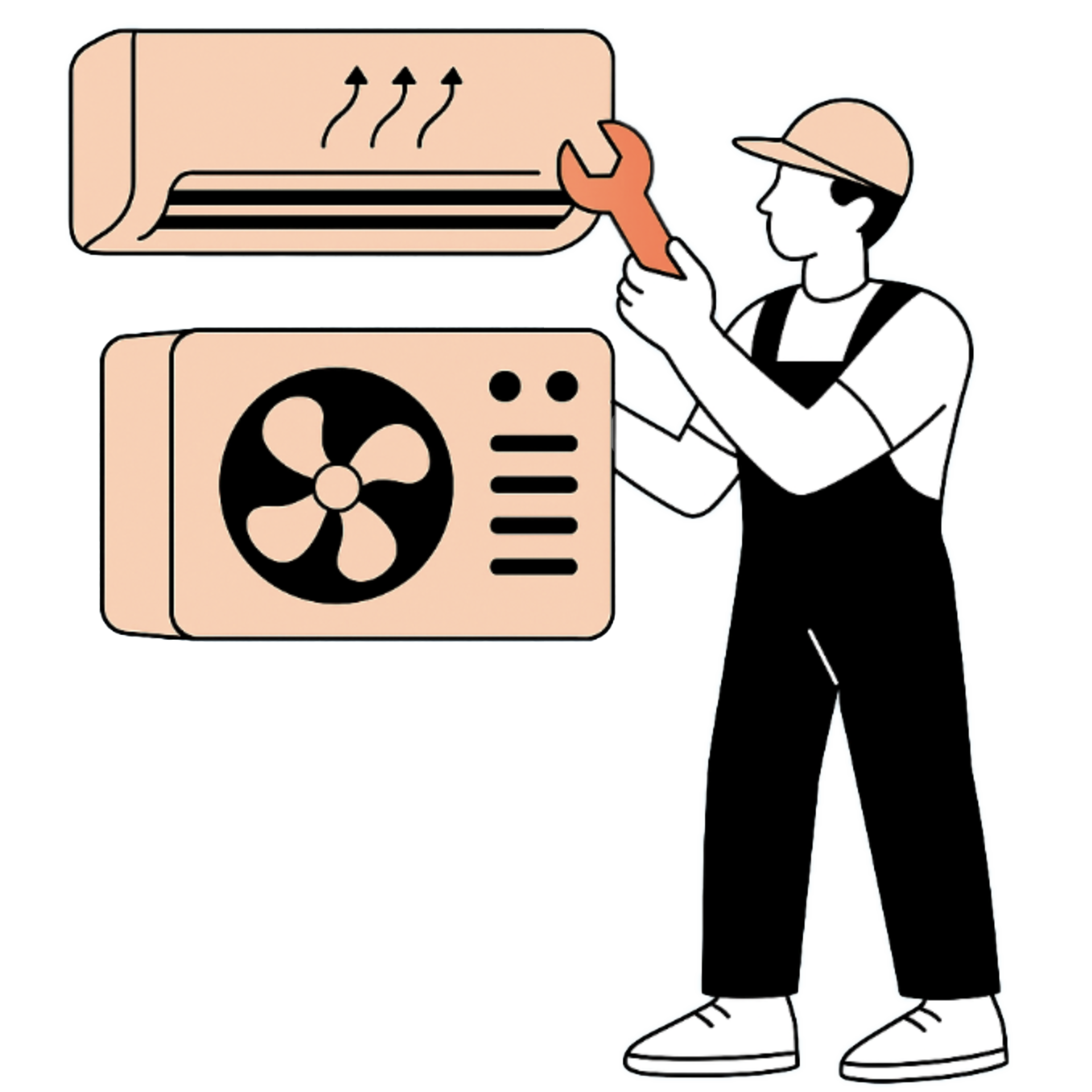 Заправка кондиционеров в Тбилиси Установка и обслуживание кондиционеров в Тбилиси Airfixer