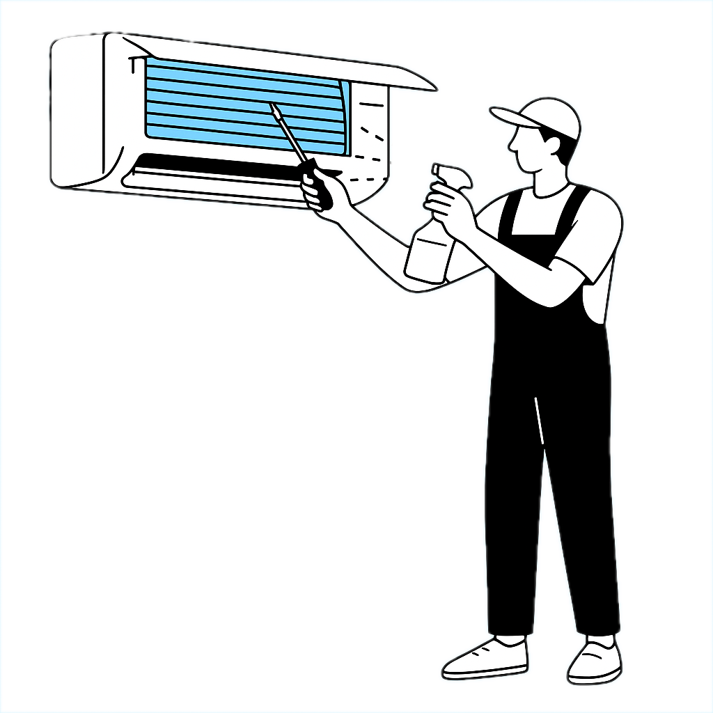 Заправка кондиционеров в Тбилиси Установка и обслуживание кондиционеров в Тбилиси Airfixer