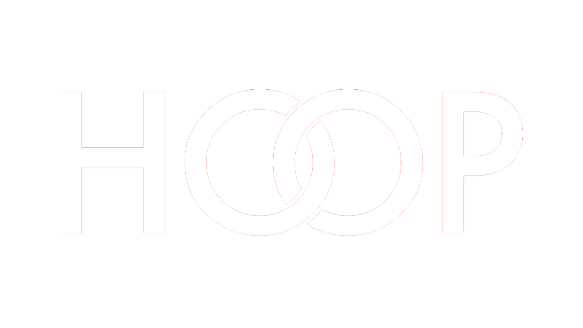 Hoop Logo White