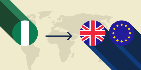 How to Send Money from Nigeria to Europe and the UK with Zero Fees