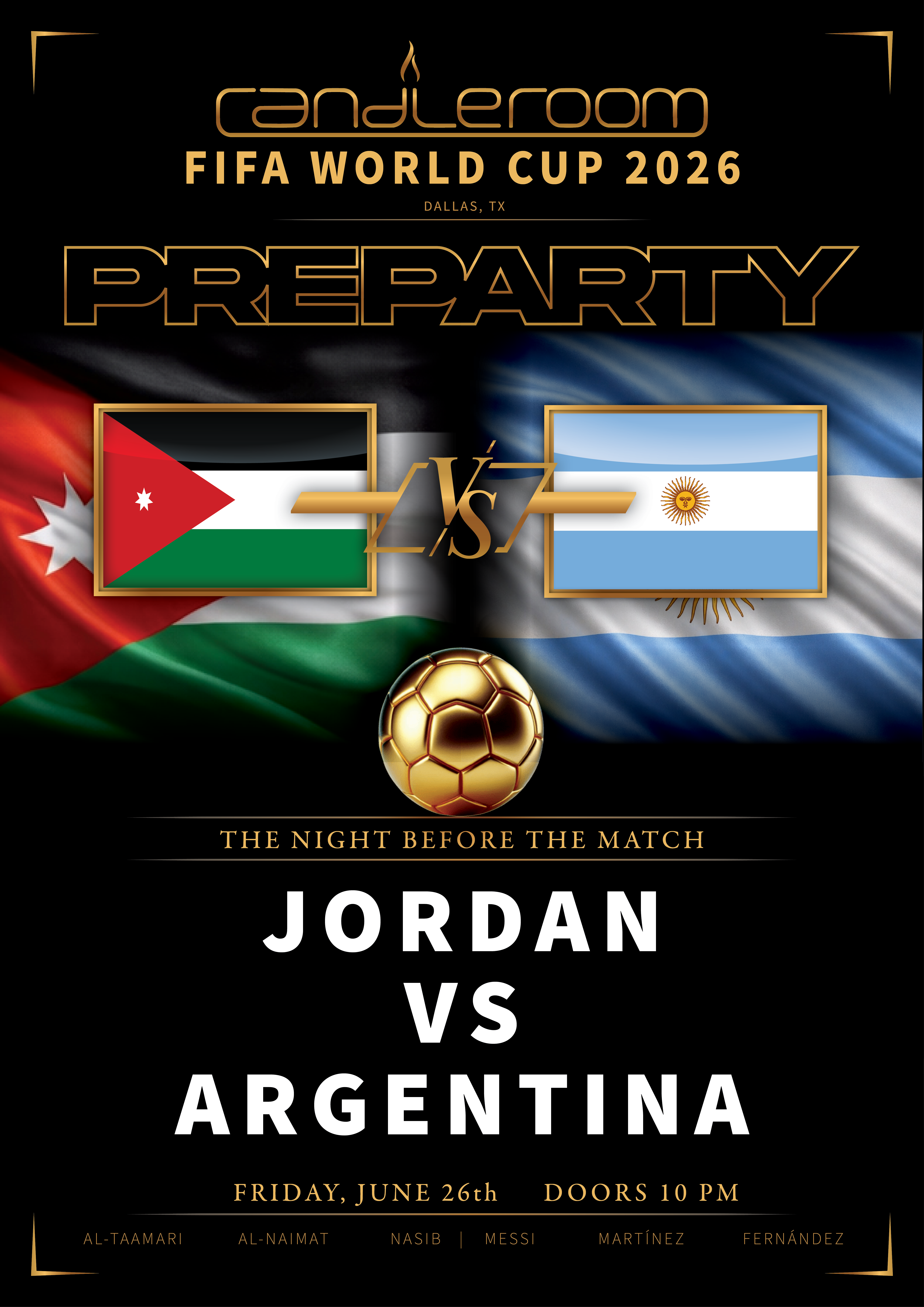 World Cup Round of 32 Pre Party
