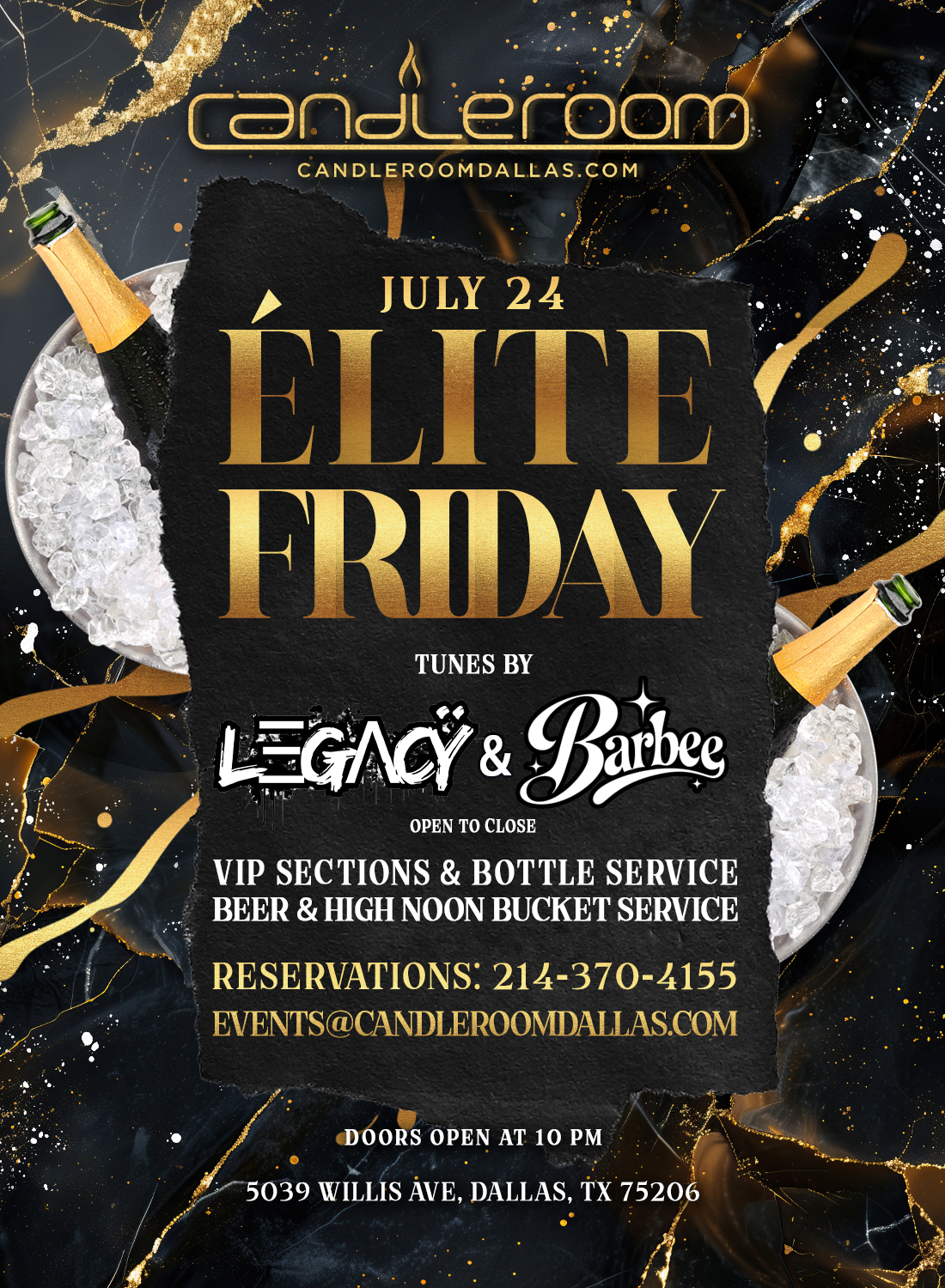 Candleroom Fridays with Legacy