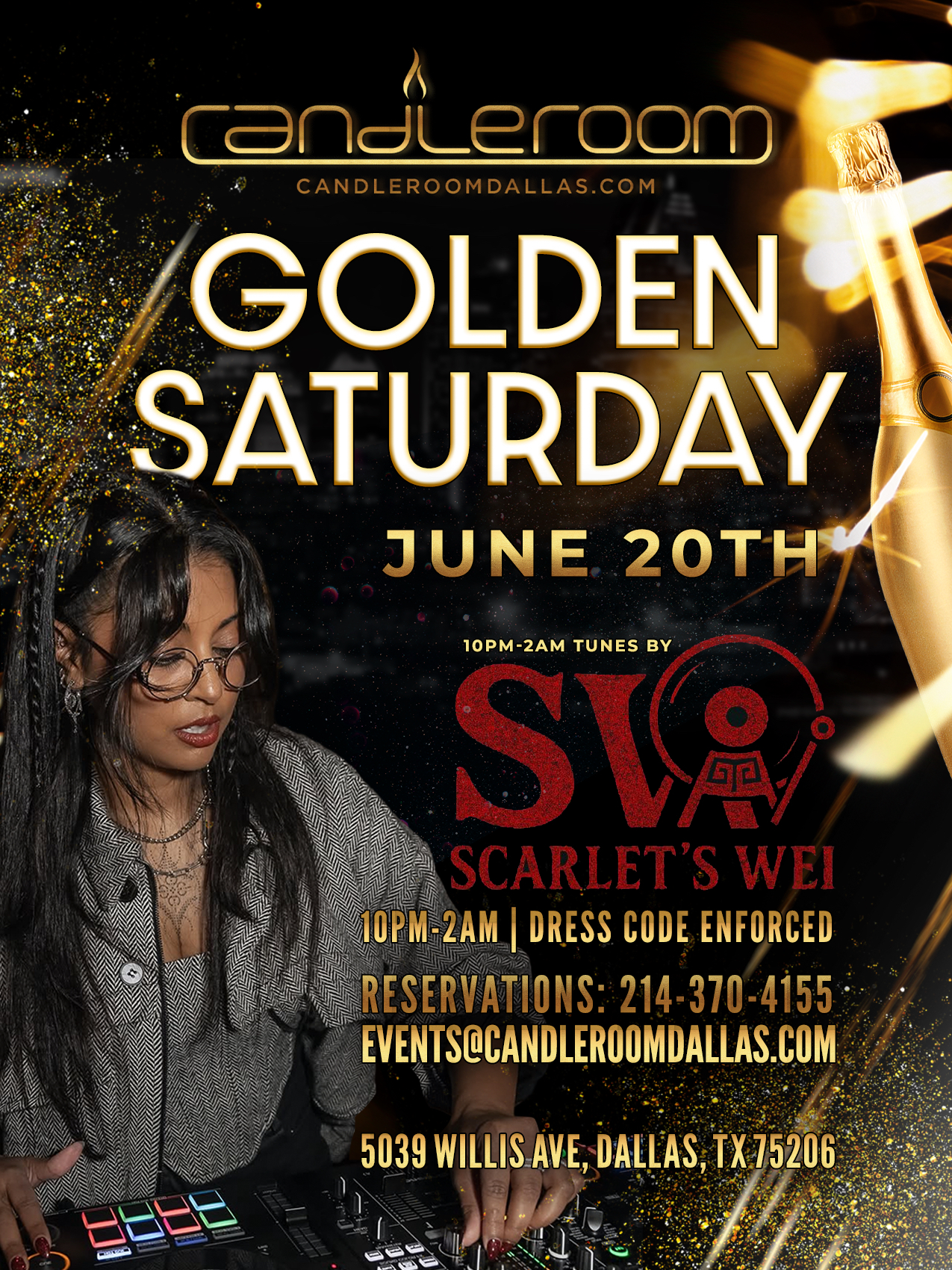 Exclusive Saturdays ft Scarlet’s Wei
