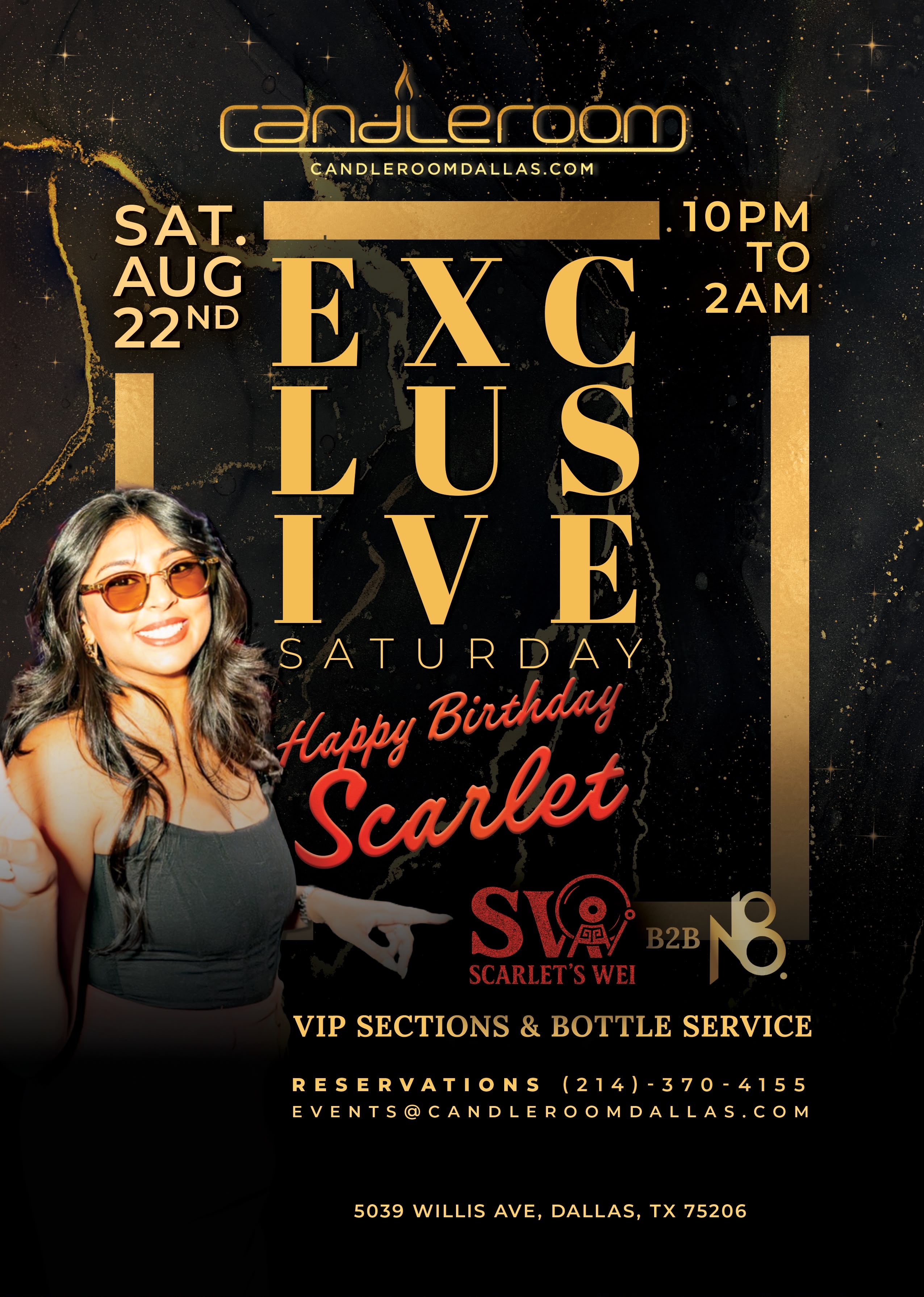 Exclusive Saturdays ft Scarlet’s Wei