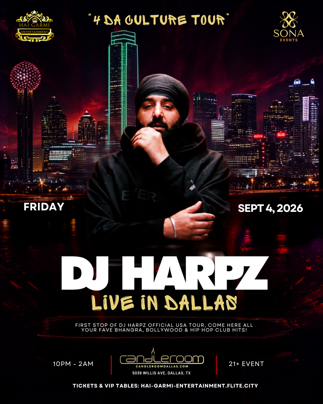 DJ HARPZ LIVE DALLAS