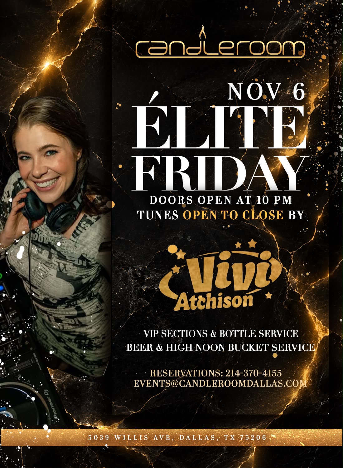 Candleroom Fridays with Vivi Atchison