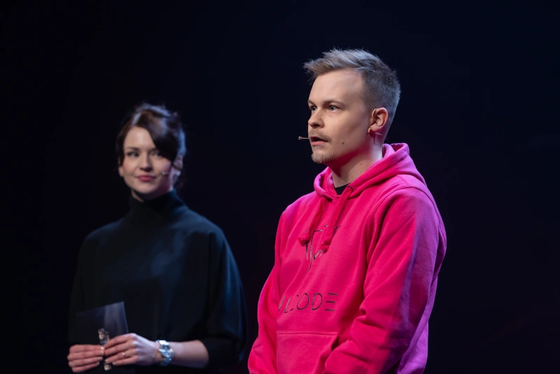 Ville Rahkonen ja Katriina Korpisaari Business Turnajaiset 2024, Valokuvaus: Olli-Pekka Latvala