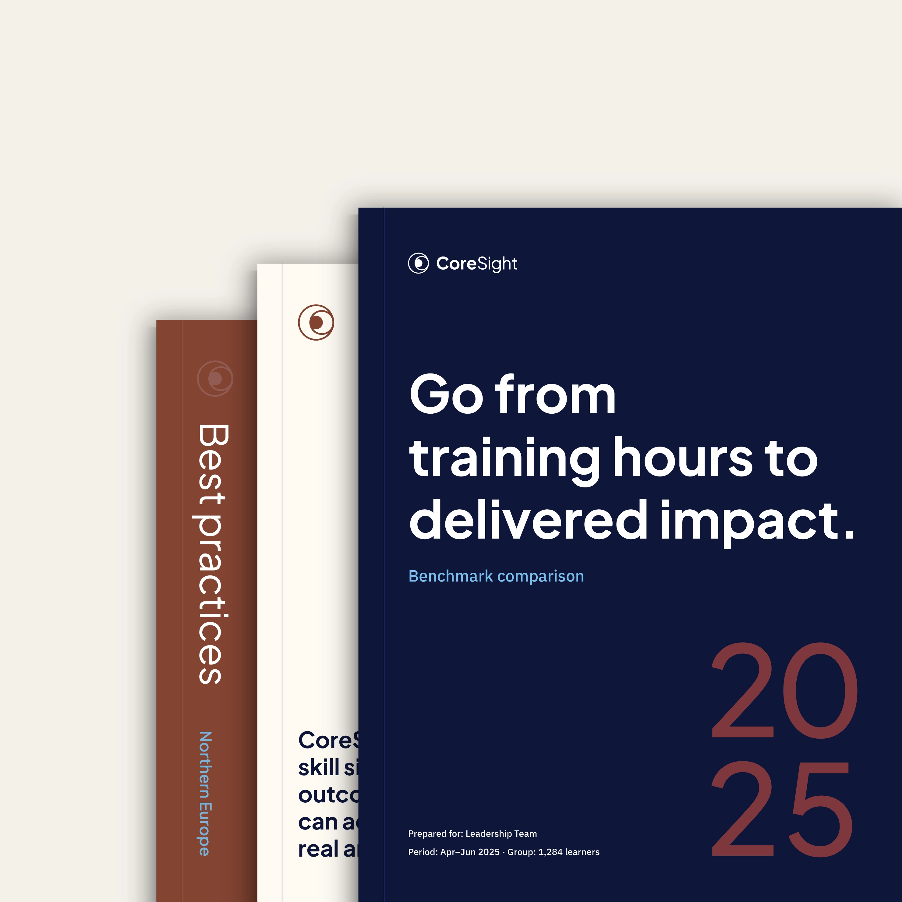 CoreSight workforce reports presenting structured capability data.