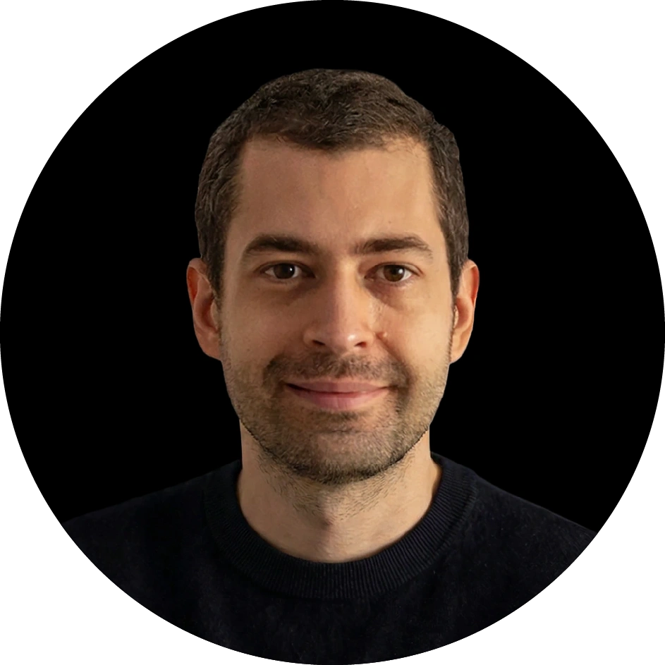 Portrait of Mihai Mitu, a brand designer.