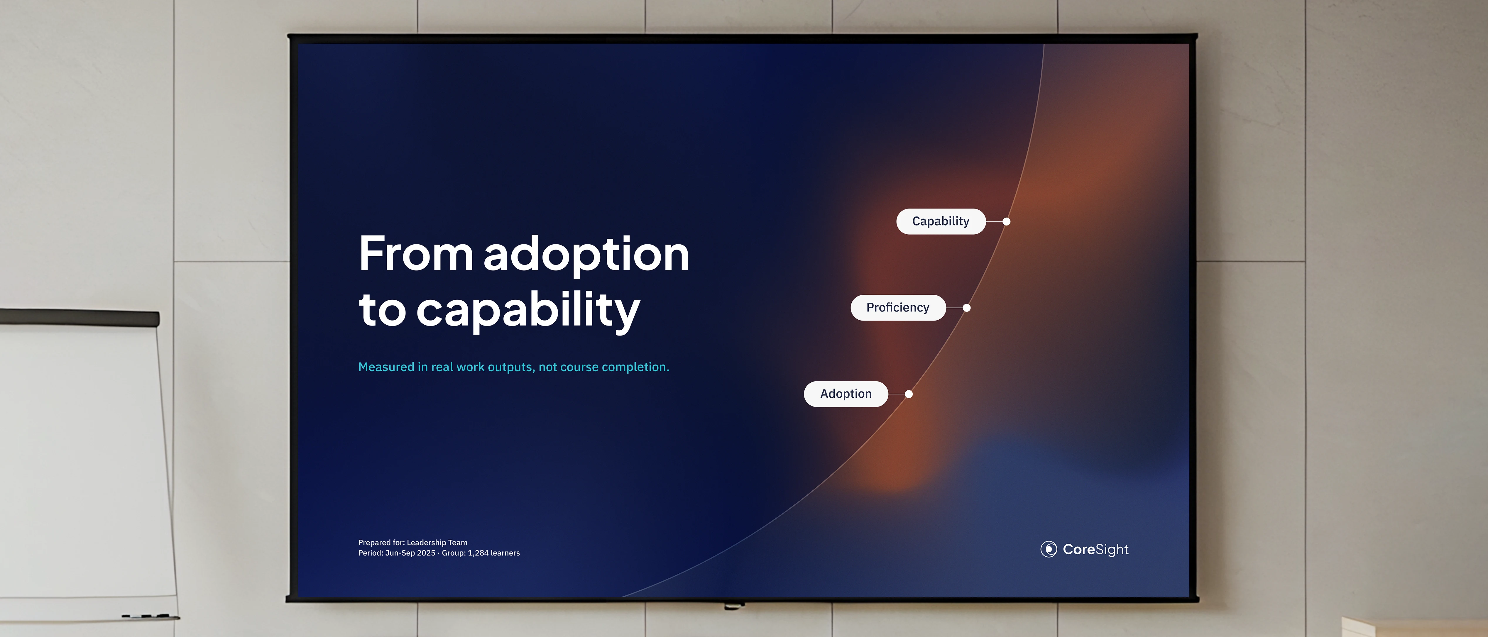 CoreSight brand presentation preview for the next case study.