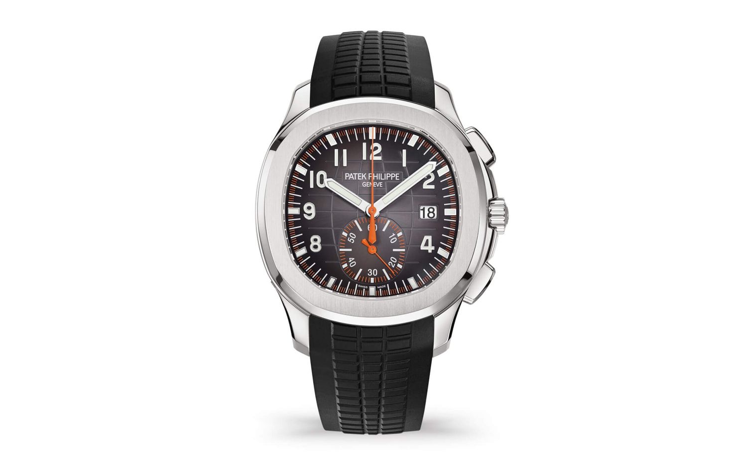 Patek Philippe 5968A-001 Aquanaut Chronograph 5968 Stainless Steel / Black / Rubber